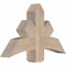 Ekena Millwork Alberta Smooth Timber Gable Bracket, Douglas Fir, 36"W x 23"H x 5 1/2"D x 5 1/2"F, 15/12 Pitch GBW036X23X0606ALB00SDF - alternate 4